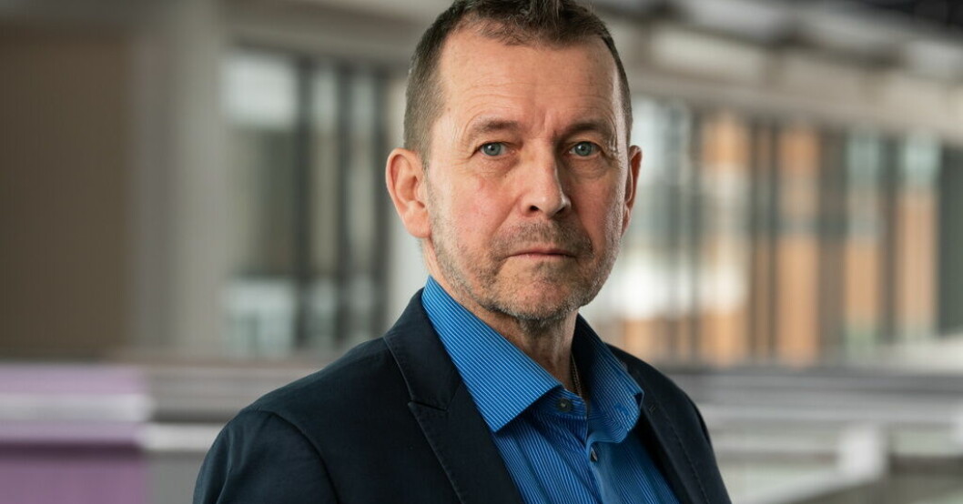 Hans Ilis-Alm, lärare på Försvarshögskolan och före detta officer. Pressbild. Expert om evakueringen: Då kan det bli farligt