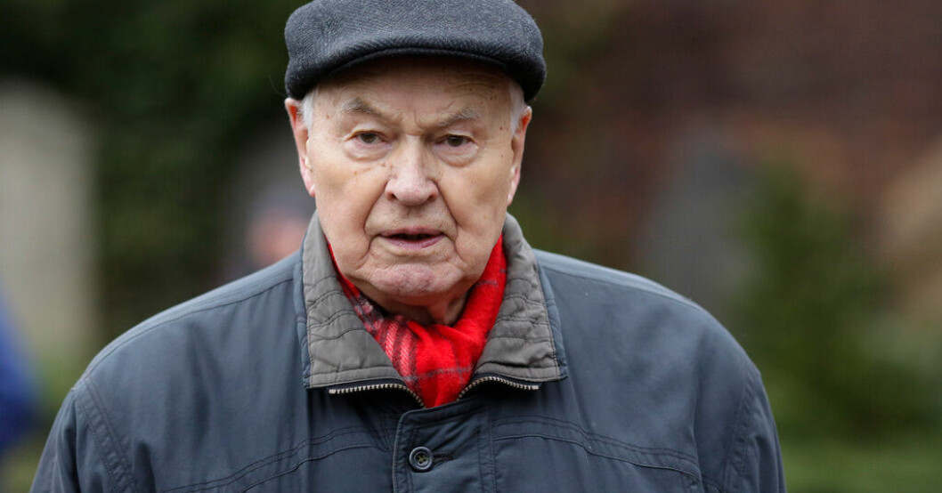 Hans Modrow i Berlin 2019. Arkivbild. Östtysklands sista kommunistledare död