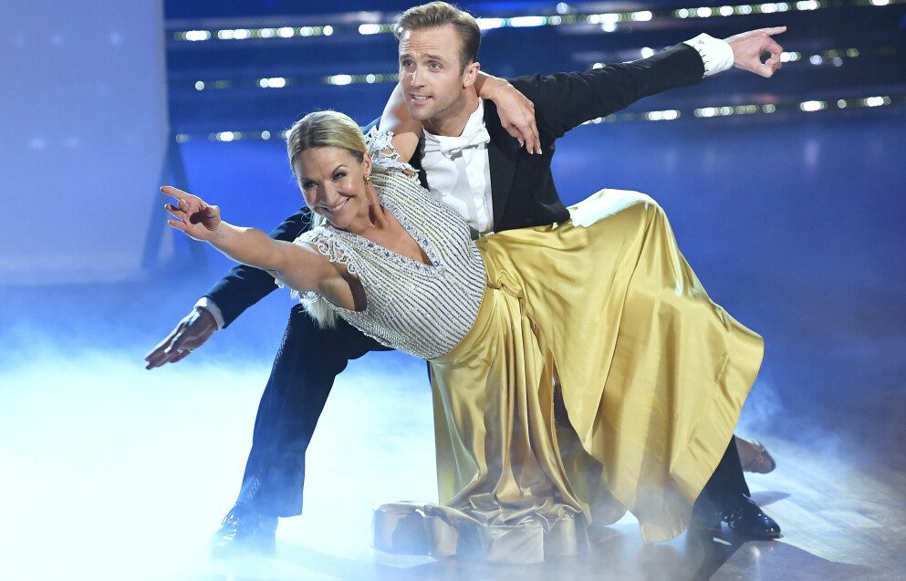 Här dansade Kristin Kaspersen och Calle Sterner sig till vinst i finalen av <span class=" italic" data-lab-italic_desktop="italic">Let's dance</span> 2019. Här dansade Kristin Kaspersen och Calle Sterner sig till vinst i finalen av Let's dance 2019.