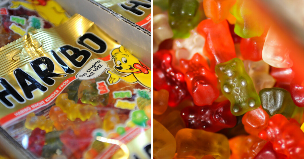 Haribos gröna gummibjörn smakar inte alls som man trott i alla tider