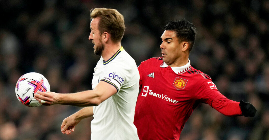 Harry Kanes Tottenham och Casemiros Manchester United fick dela på poängen i London. Kryss i stormötet – Isak med makalös assist