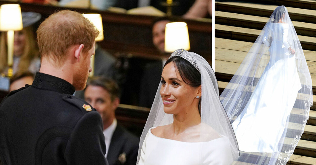 Prins Harrys ord till Meghan framme vid altaret