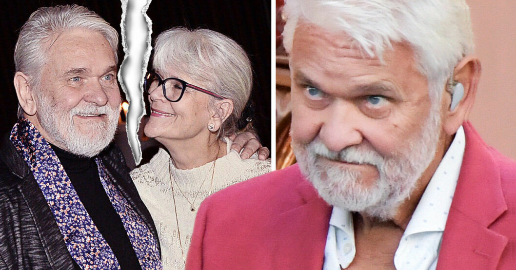 Hasse ”Kvinnaböske” Andersson och frun Monica.