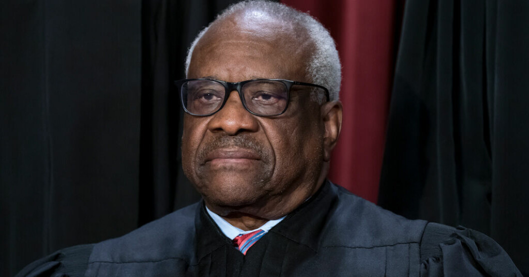 HD-domaren Clarence Thomas lyxresor med en av Republikanernas främsta donatorer granskas. Arkivbild. HD-domare: Inget krav att redovisa lyxresor