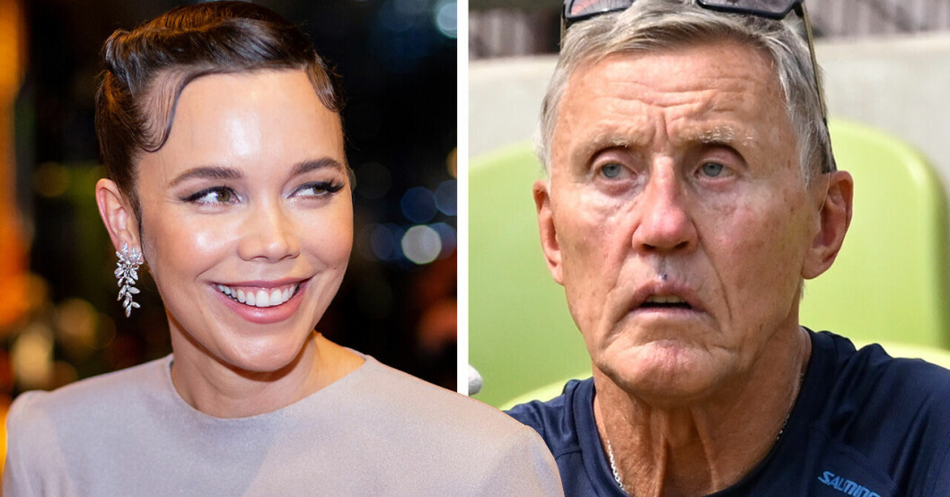 Hedda Stiernstedt och Börje Salming.