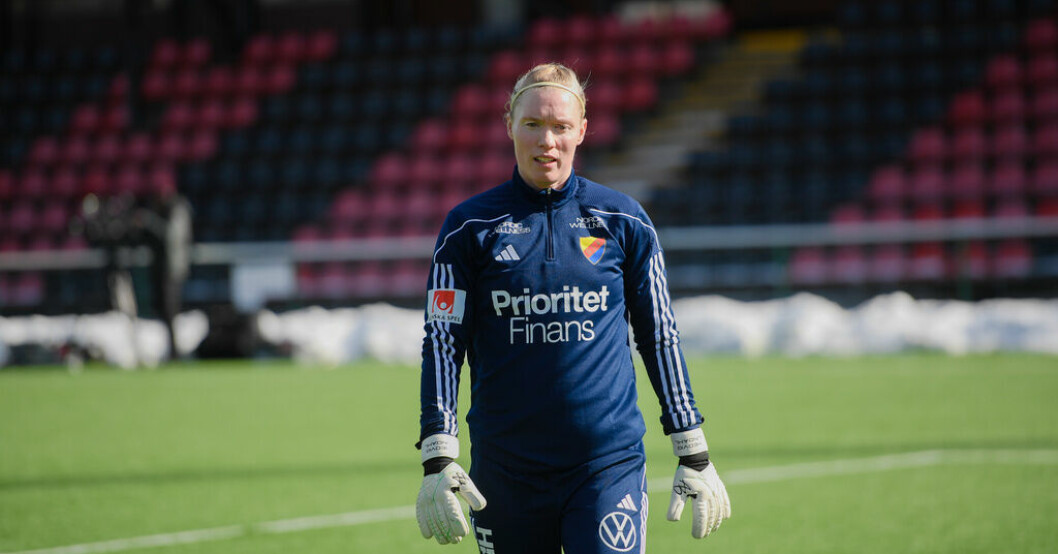 Hedvig Lindahl. Arkivbild. Lindahl petad i VM-truppen