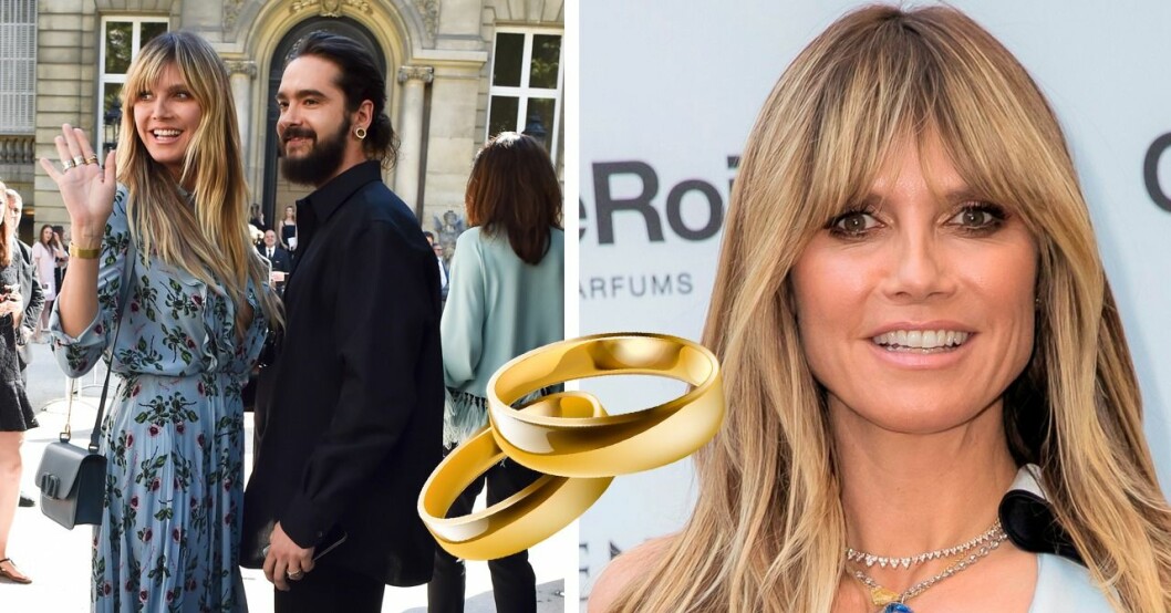 Heidi Klum och Tom Kaulitz hemliga bröllop som ägde rum tidigare i år.