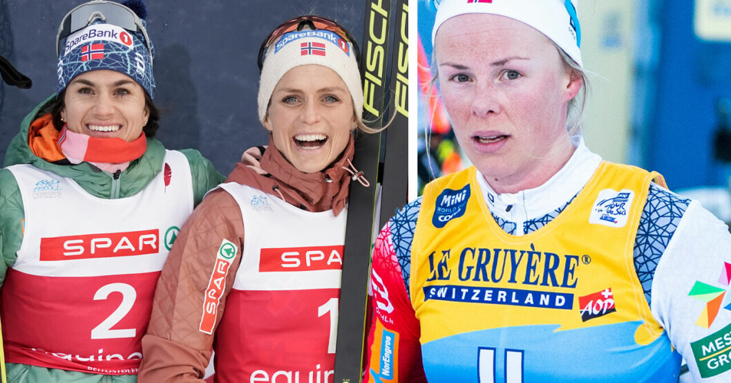 Heidi Weng, Therese Johaug och Anne Kjersti Kalvå