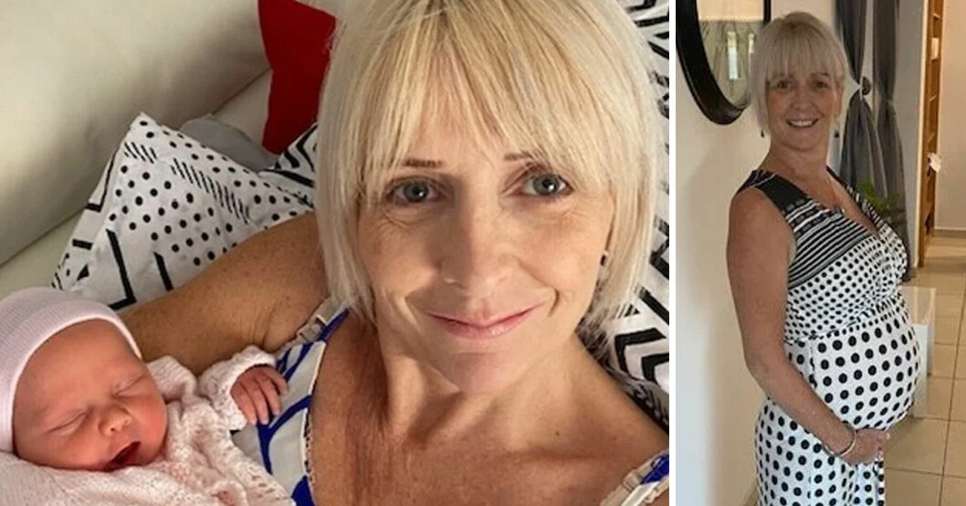 Helen Dalglish blev gravid som 53-åring: ”Lycka”