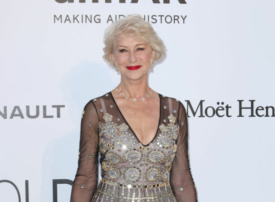 Helen Mirren tycker det är underbart att man som kvinna får ha rumpa i dag. Helen Mirren tycker det är underbart att man som kvinna får ha rumpa i dag.