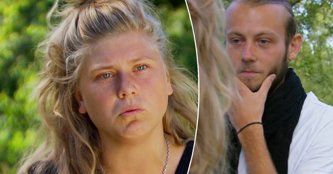 Helena Hedqvist och Philip Albinsson i Farmen 2021.
