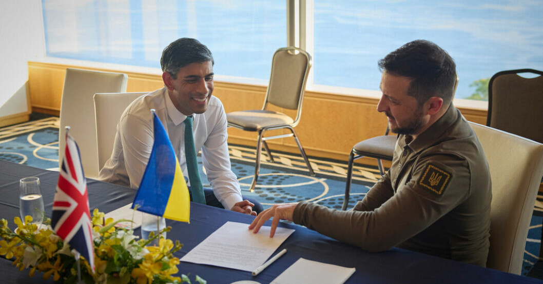 Hemlighetsmakeri präglade Ukrainas president Volodymyr Zelenskyjs närvaro vid G7-mötet i Japan. Vid ett bilateralt möte träffade Zelenskyj den brittiske premiärminister Rishi Sunak. Zelenskyjs närvaro dominerar G7-möte i Japan
