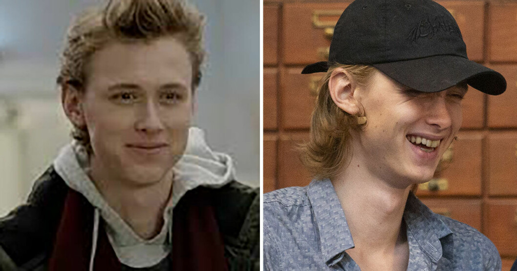 Henrik Holm i Skam och hur han ser ut i dag. <strong>Foto: NRK & TT.</strong> Henrik Holm som Even Bech Næsheim i Skam.
