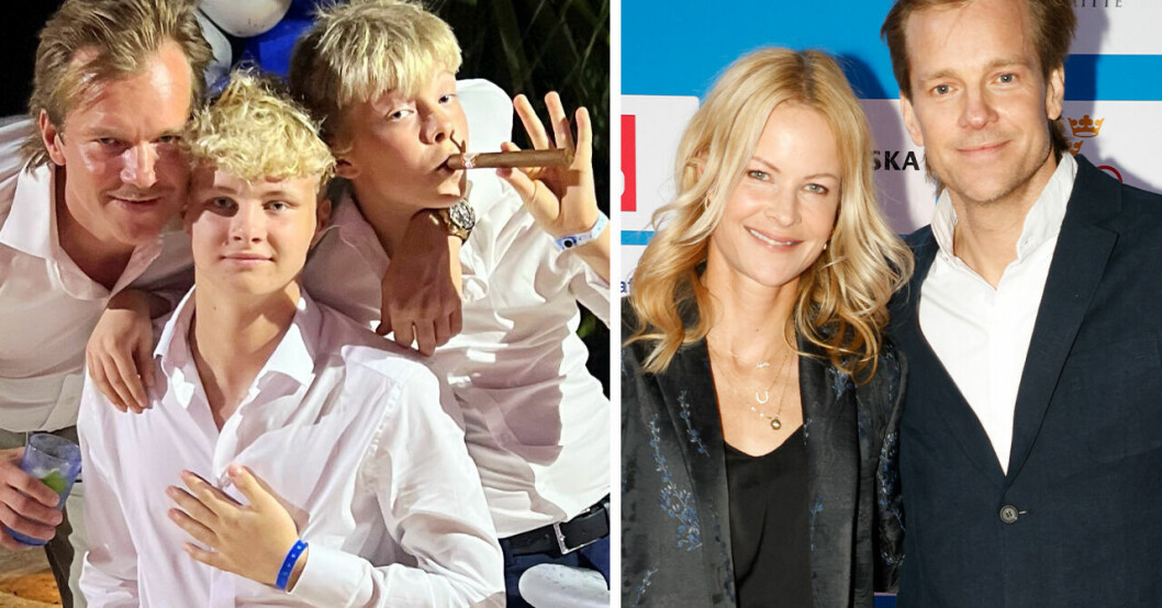 Henrik Johnssons ord om familjelivet med Malin Baryard-Johnsson.
