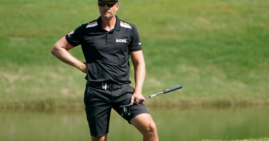 Henrik Stenson under LIV-touren i oktober i fjol. Arkivbild. SVT fälls för LIV-inslag om Stenson