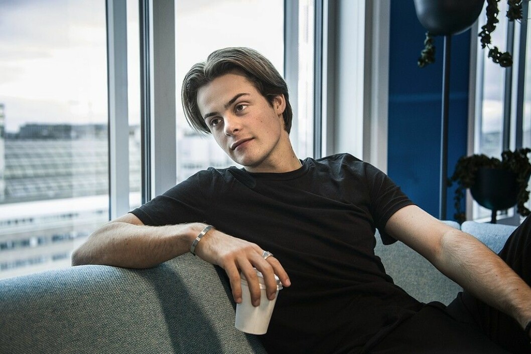 Herman Tømmeraas efter rollen som Christoffer i Skam. Herman Tømmeras - efter rollen som Christoffer i Skam.