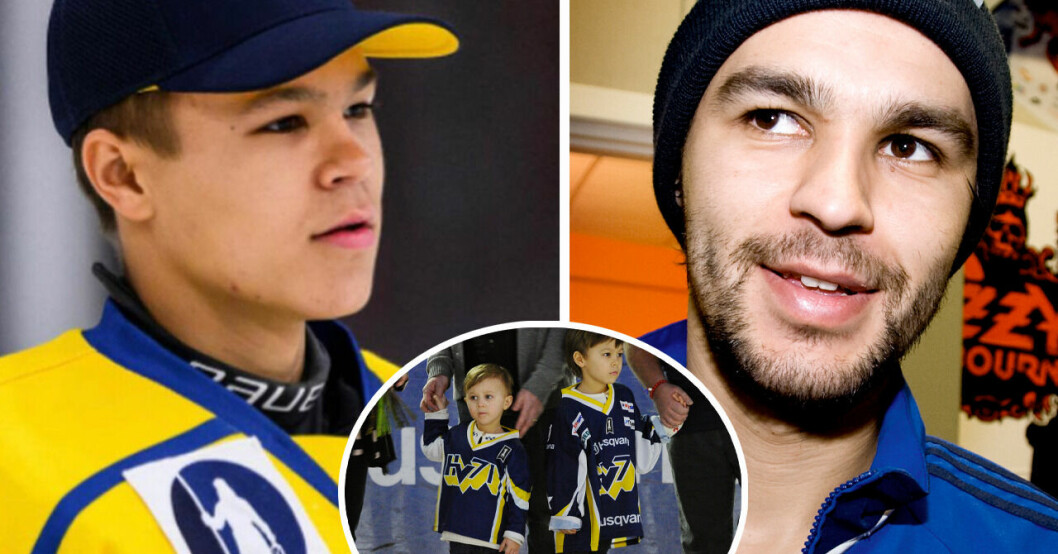 Hockeyikonen Stefan Livs son Herman Liv, 16, går i pappans fotspår: ”Bra gener”