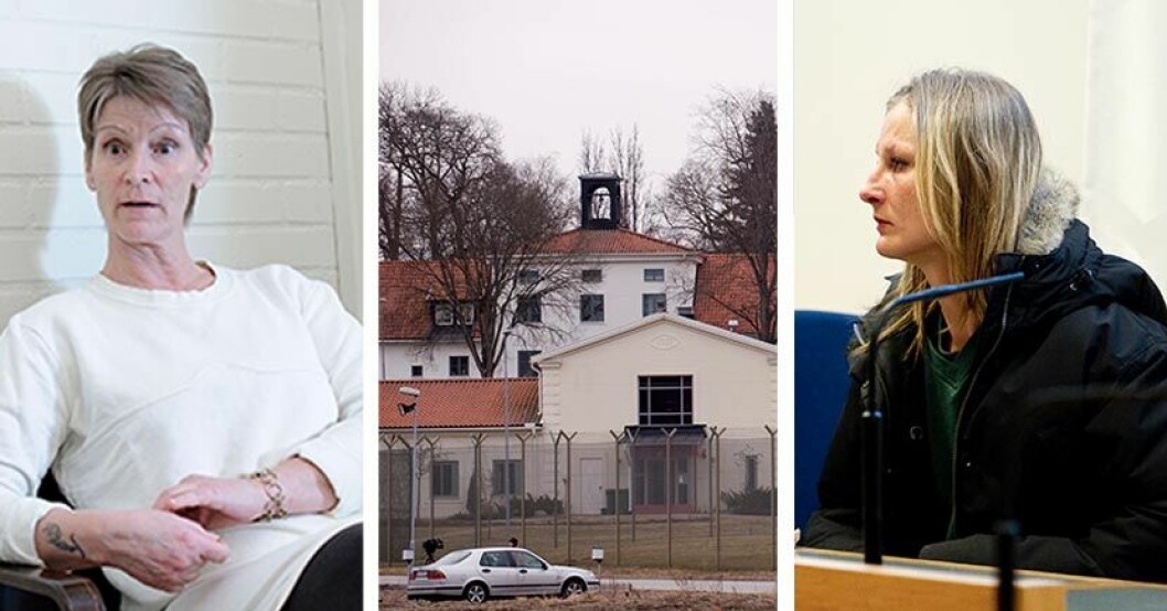 Carina ”Svarta änkan” Frödin, Hinseberg och Martina Kveldstad