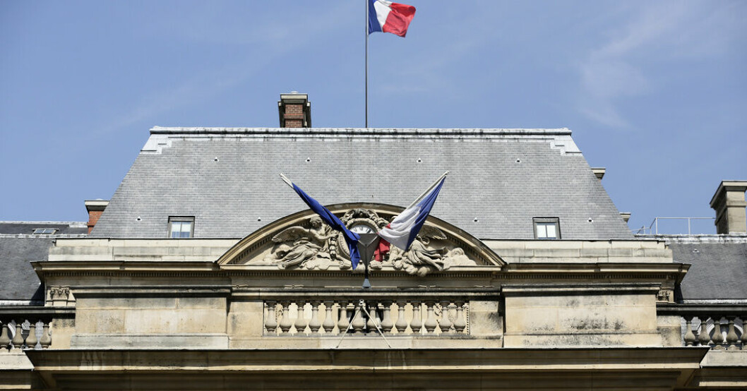 Högsta förvaltningsdomstolens lokaler i Paris. Arkivbild. Franska regeringen tvingas vidta klimatåtgärder