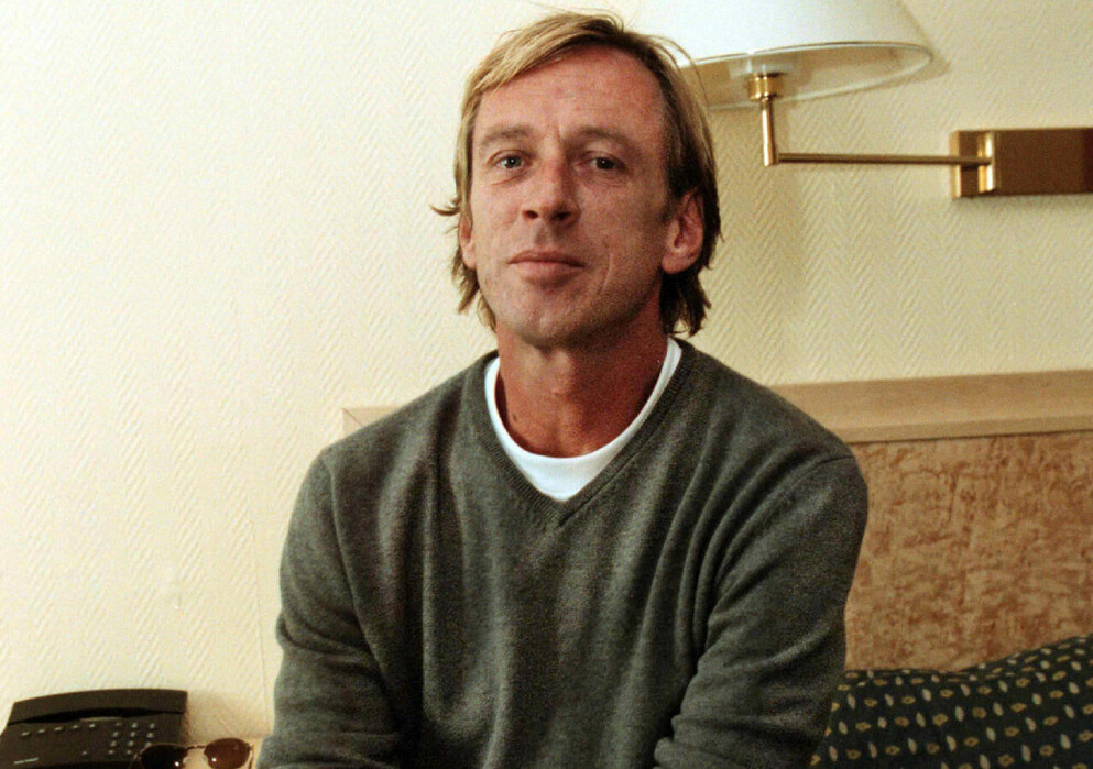 Per Holknekt deltog i den första säsongen av Big Brother, 2000. Här fotas han strax innan han ska in i Big Brother-huset.