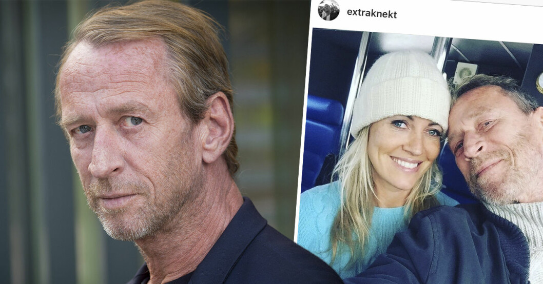 Per Holknekt och ex-frun Linda
