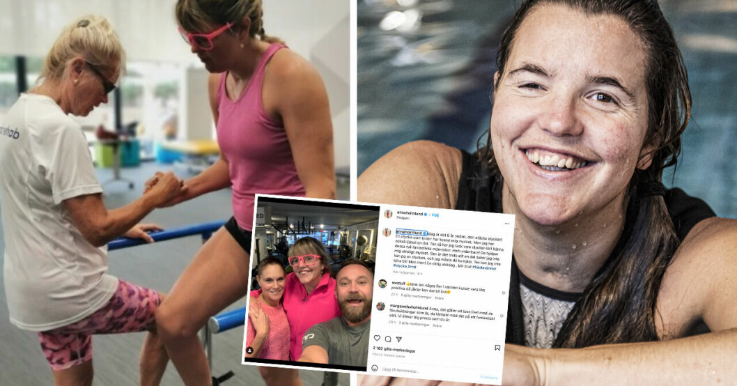 Skicrosstjärnan Anna Holmlunds ord om våldsamma kraschen – sex år senare