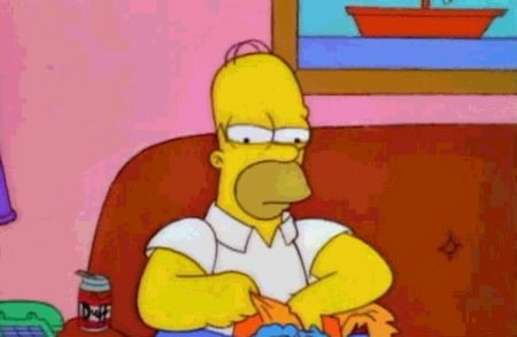 Via: <a href="http://giphy.com/gifs/the-simpsons-homer-simpson-dog-TTnc614GboUow" target="_blank">Giphy</a> Via: Giphy