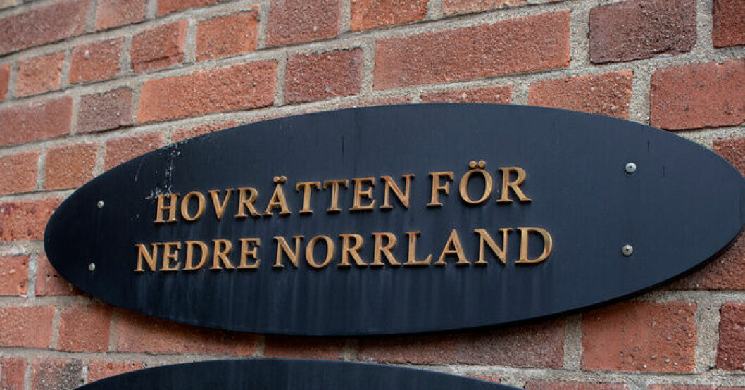 Hovrätten för nedre Norrland friar en man från ett menedsåtal. Arkivbild. Hotat vittne frias för mened
