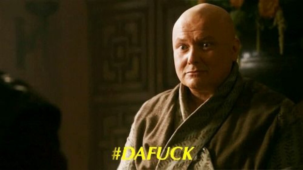 Foto: <a href="http://giphy.com/gifs/wtf-game-of-thrones-got-xKdGHzAqLt7aM">Giphy</a> http-::giphy.com:gifs:wtf-game-of-thrones-got-xKdGHzAqLt7aM