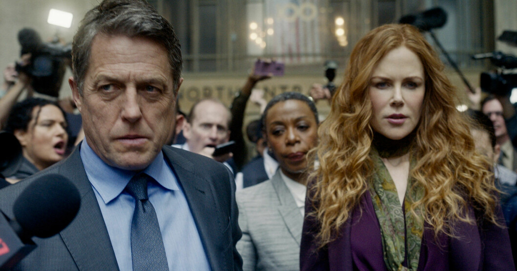 Hugh Grant och Nicole Kidman i The undoing. Hugh Grant och Nicole Kidman i The undoing.