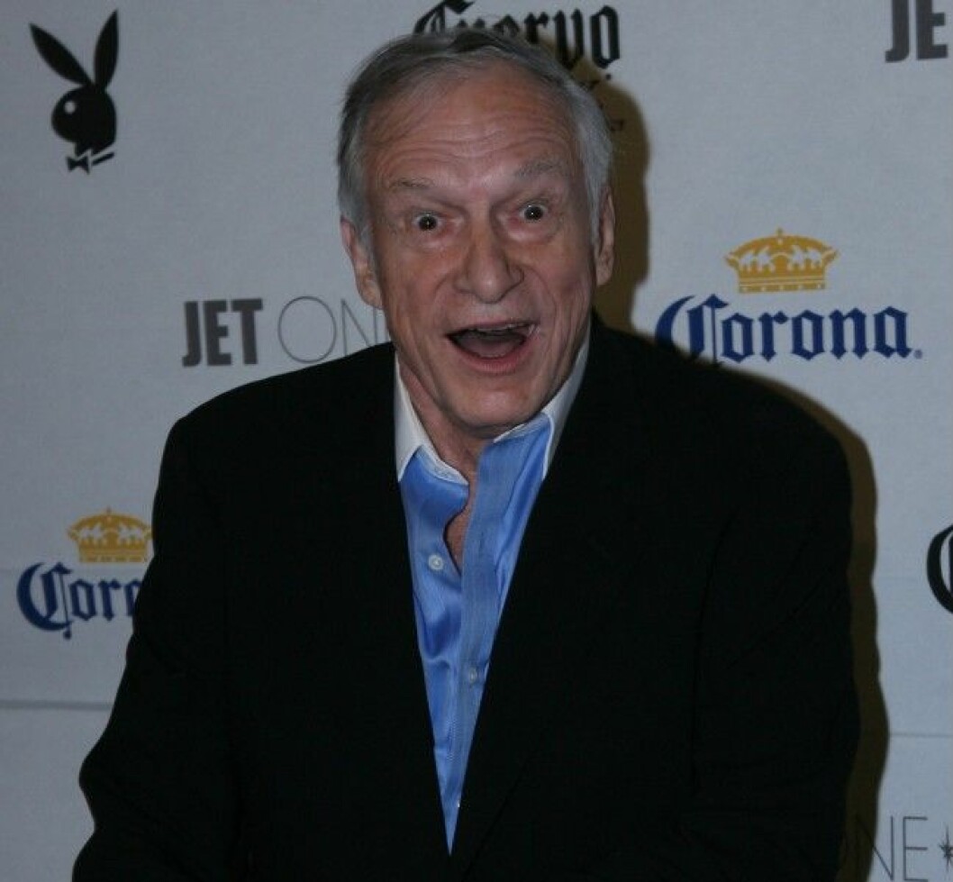 Hugh Hefner – ingår i priset. Hugh Hefner - ingår i priset.