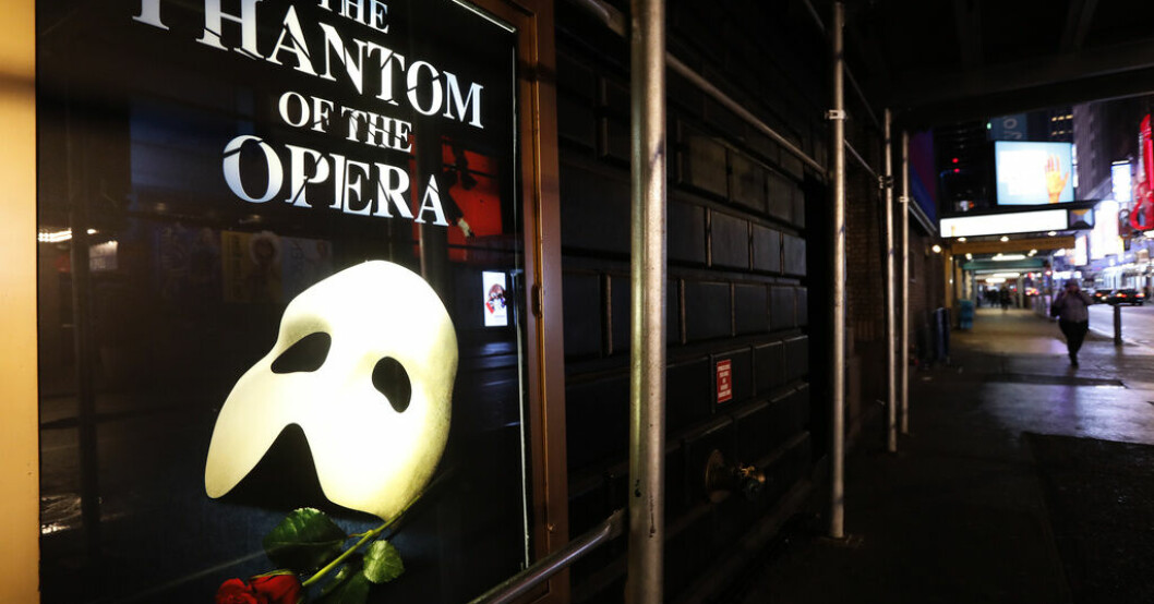 Efter 35 år – "Fantomen" lämnar Broadway