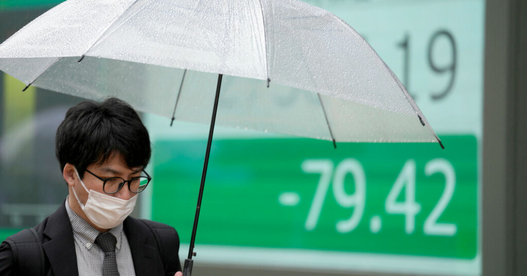 I Japan är börsen öppen på onsdagen medan börserna i Kina och Hongkong har helgstängt. Arkivbild. Minus och helgstängt på Asiens börser