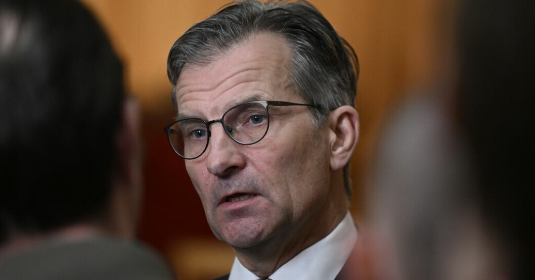 I prissättningen på marknaden pekar det mot att Riksbanken, med chefen Erik Thedéen, höjer styrräntan med 50 punkter i april och antagligen 50 punkter till i juni. Arkivbild Marknaden tror på två dubbelhöjningar