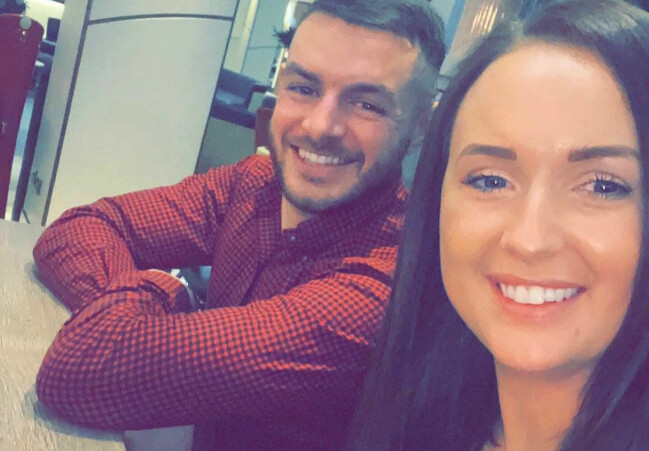 Emma och hennes sambo Kieran. De har haft några tuffa år. Emma och hennes sambo Kieran. De har haft några tuffa år.