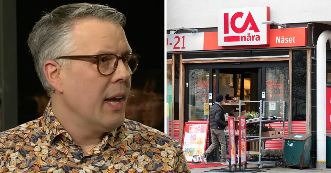 Christian Palmén svarar på dödshoten mot Ica-handlarna