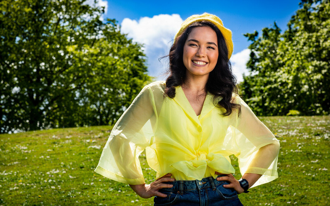 Ida. <strong>Foto: Mattias Ankrah/SVT.</strong> Ida On, programledare för SVT:s Sommarlov.