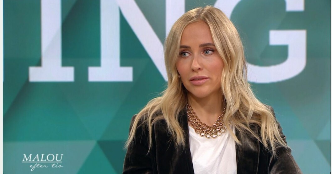 Ida Warg i ”Malou efter tio”. Ida Warg i Malou efter tio