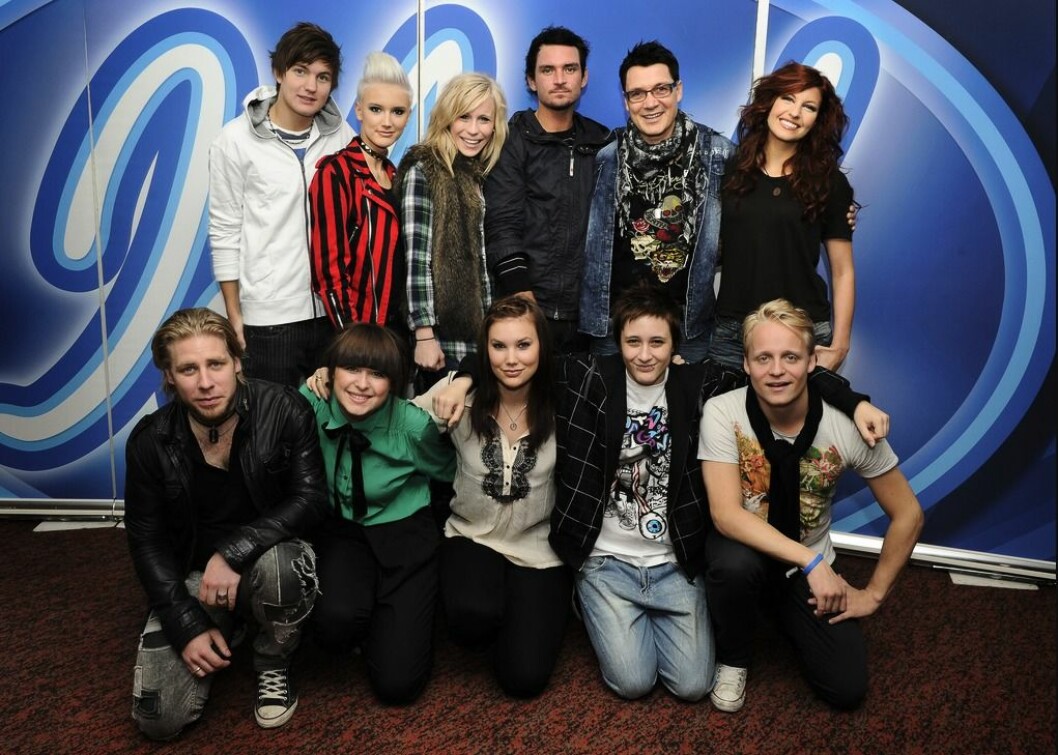 Idol-gänget från år 2010. FOTO: Anders Wiklund/TT Linnea Henriksson var med i Idol 2010