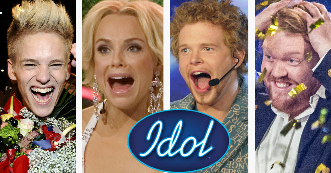 Erik Grönwall, Marie Picasso, Daniel Lindström och Martin Almgren har alla vunnit Idol.