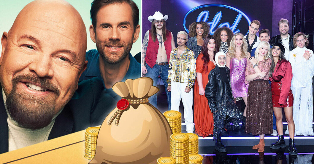 Idol-deltagarna och juryn 2021.