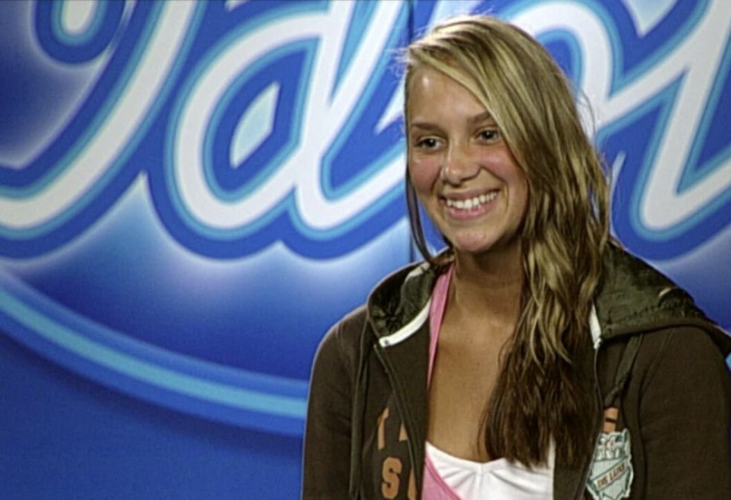 Agnes Carlsson, 2005. FOTO: TV4 Agnes Carlsson Idol