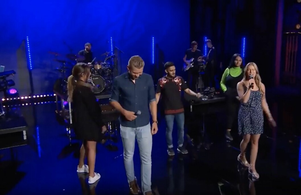FOTO: TV4 Cissi Wallin Nilsson i gruppmomentet Idol 2019