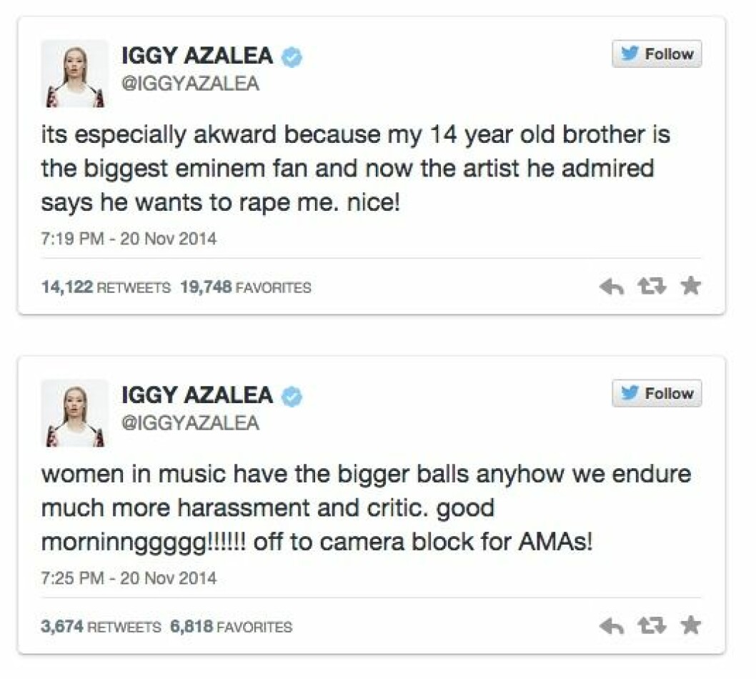 Källa:<a href="https://twitter.com/iggyazalea" target="_blank"> iggyazalea//Twitter</a> iggy1