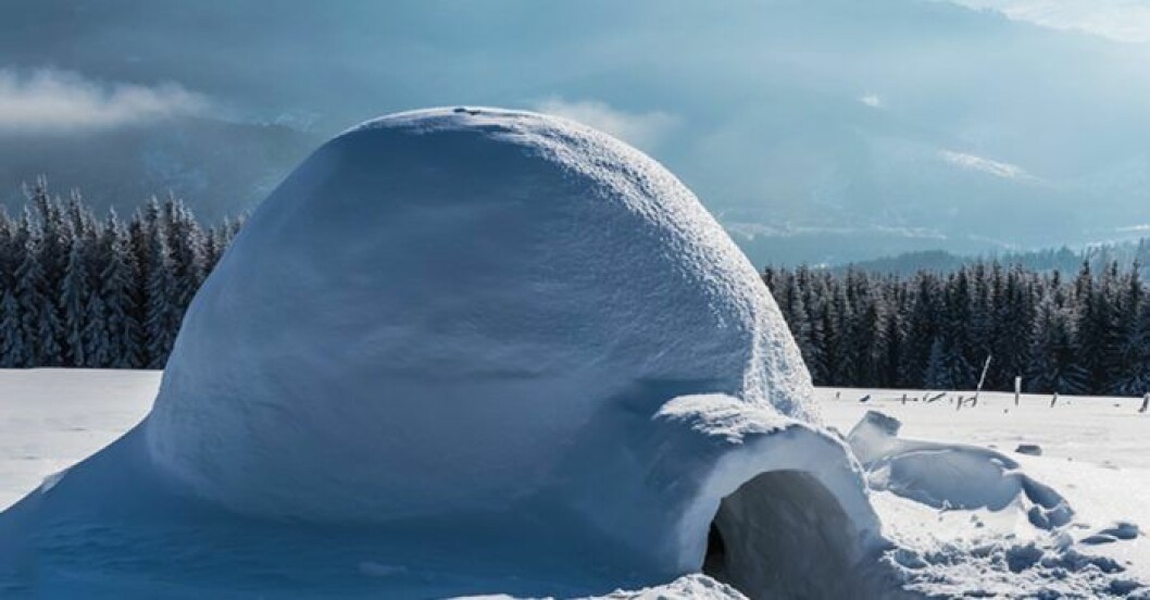 Igloo övernattning i Åre