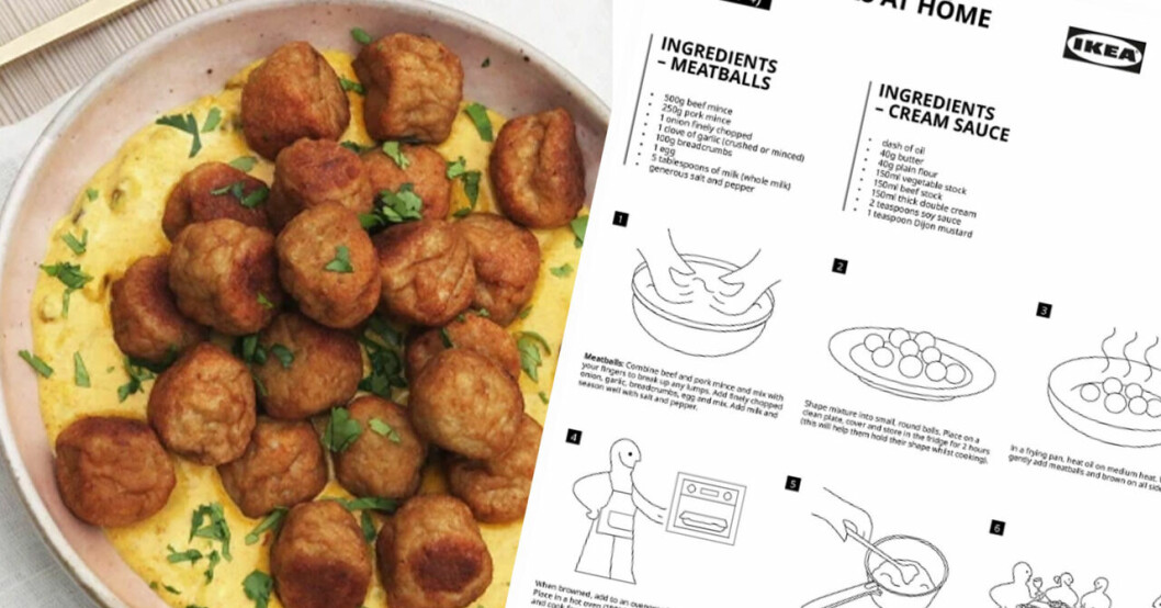 Ikea lanserar ny variant av klassiska rätten: Kunglig twist.