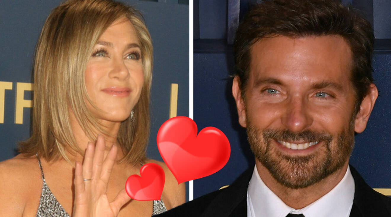 Jennifer Aniston och Bradley Cooper pekas ut som ett par – romansen på röda mattan: ”Min dröm”