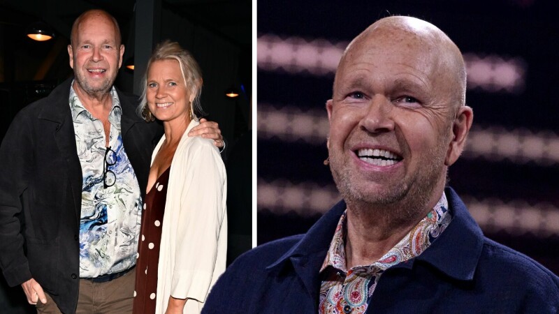 CHOCKEN! Här dyker Lasse Kronér upp med hemliga flickvännen på kändisfesten  | Hänt