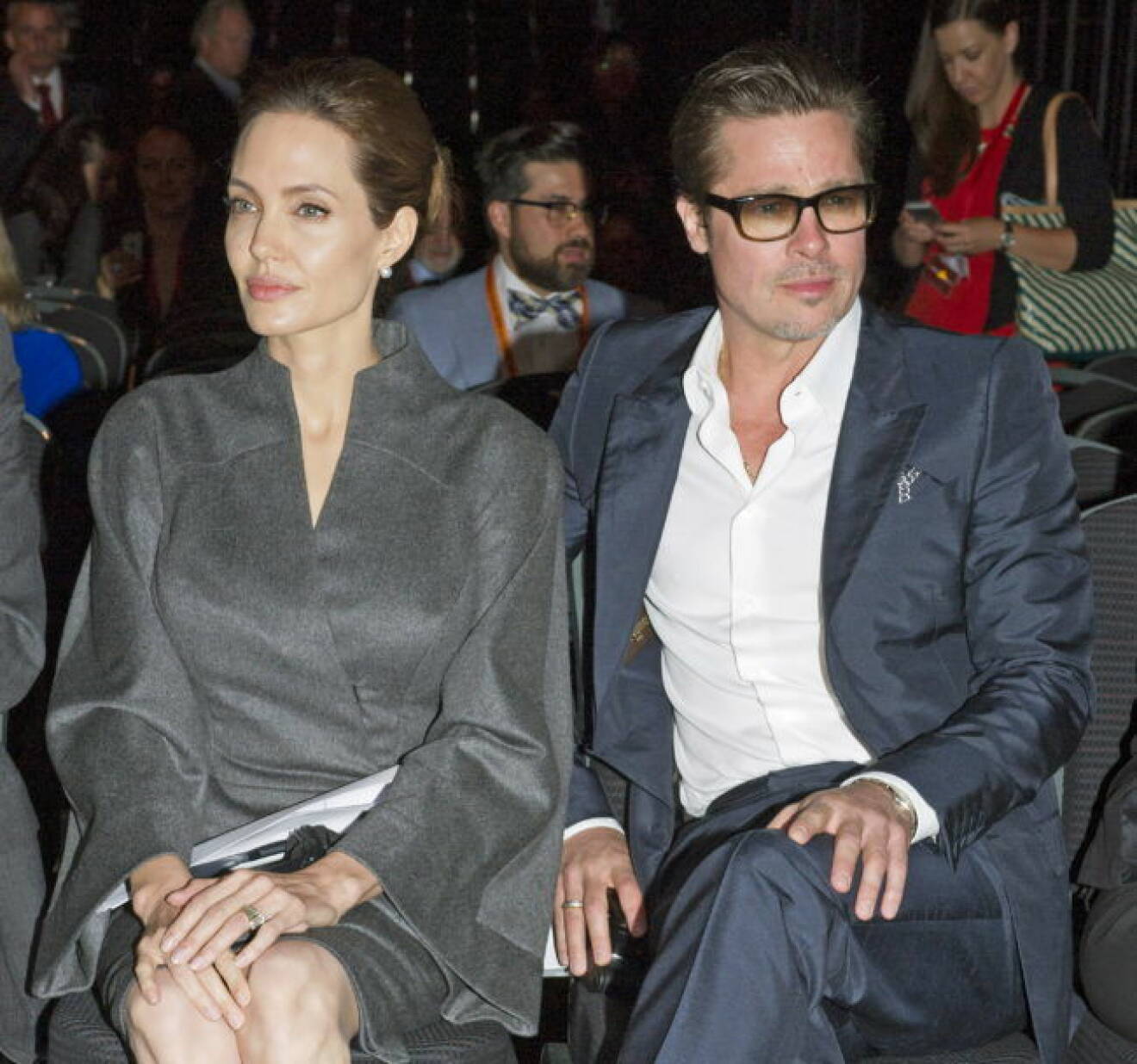 20.09.2016: BRANGELINA NO MORE - ANGELINA JOLIE FILES FOR DIVORCE FROM BRAD PITT Jolie filed for divorce from Pitt for 'the health of her family', two years after the couple wed at their French estate Chateau Miraval.The actress filed papers on Monday citing irreconcilable differences as the reason for the split and asking for physical custody of the couple's six children - Maddox, age 15; Pax, aged 12; Zahara, aged 11; Shiloh, aged 10; and twins Vivienne and Knox, aged eight. 13.06.2014, LONDON: ANGELINA JOLIE AND BRAD PITT attend the End Sexual Violence In Conflict Summit at the Excel, London. Miss Jolie together William Hague is chairing the summit being held at the Excel, London Mandatory Photo Credit: Dias/NEWSPIX INTERNATIONAL **ALL FEES PAYABLE TO: "NEWSPIX INTERNATIONAL"** PHOTO CREDIT MANDATORY!!: NEWSPIX INTERNATIONAL(Failure to credit will incur a surcharge of 100% of reproduction fees) IMMEDIATE CONFIRMATION OF USAGE REQUIRED: Newspix International, 31 Chinnery Hill, Bishop's Stortford, ENGLAND CM23 3PS Tel:+441279 324672 ; Fax: +441279656877 Mobile: 0777568 1153 e-mail: info@newspixinternational.co.uk (c) Newspix / IBL