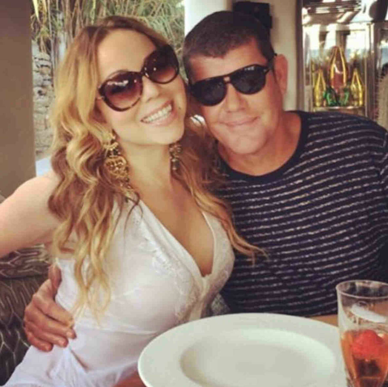 EROTEME.CO.UK FOR UK SALES: Contact Caroline 44 207 431 1598 Picture shows: Mariah Carey & James Packer NON-EXCLUSIVE: Thursday 22nd September 2016 Job: 160922UT3 London, UK EROTEME.CO.UK 44 207 431 1598 Disclaimer note of Eroteme Ltd: Eroteme Ltd does not claim copyright for this image. This image is merely a supply image and payment will be on supply/usage fee only. IBL